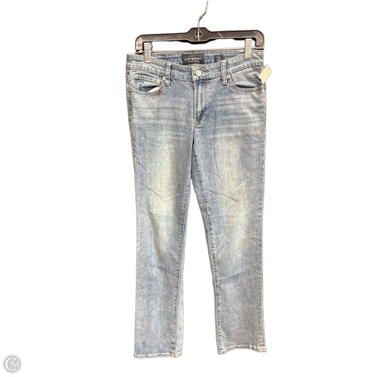 Jeans Straight By Lucky Brand In Blue Denim, Size: 4