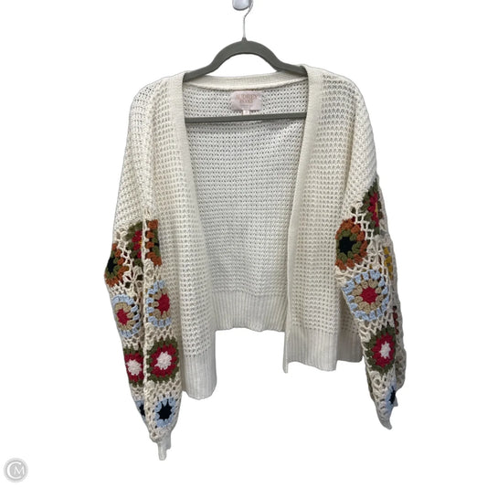 Sweater Cardigan By Francesca’s In Multi-colored, Size: M