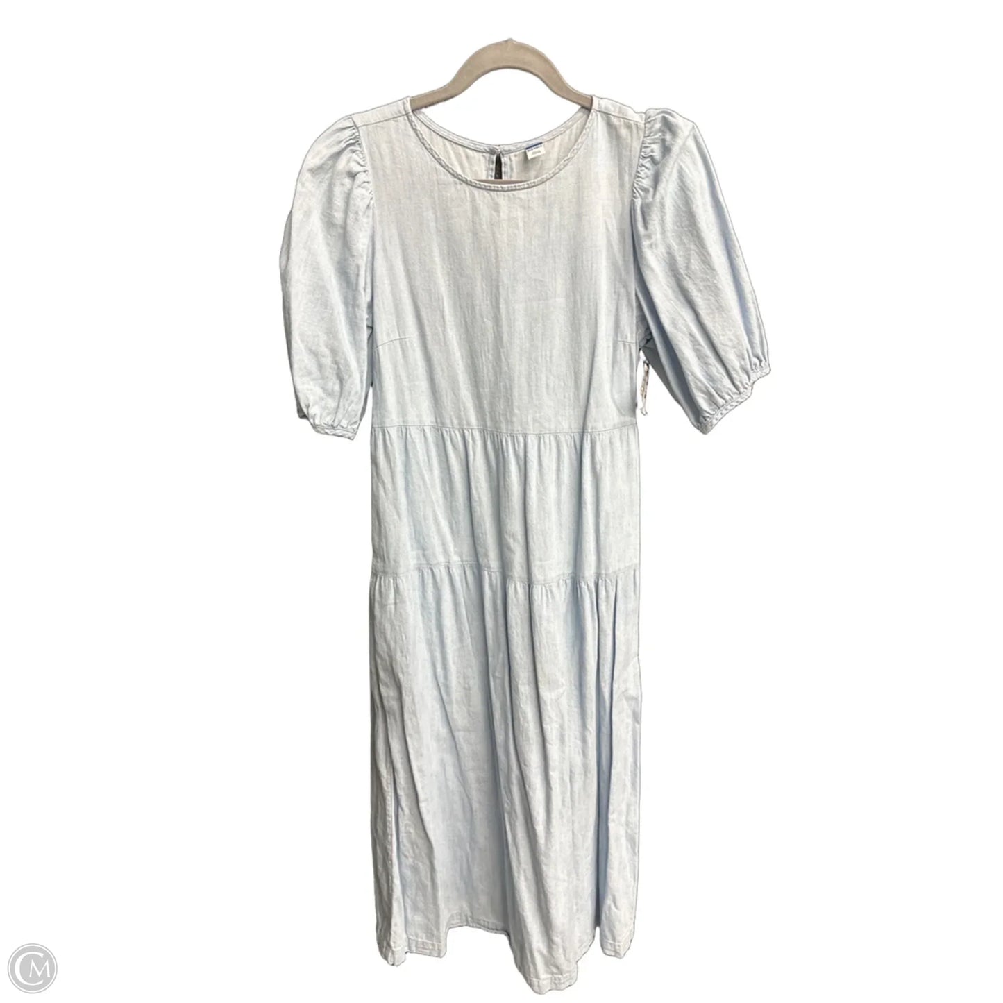 Dress Casual Maxi By Old Navy In Blue Denim, Size: M