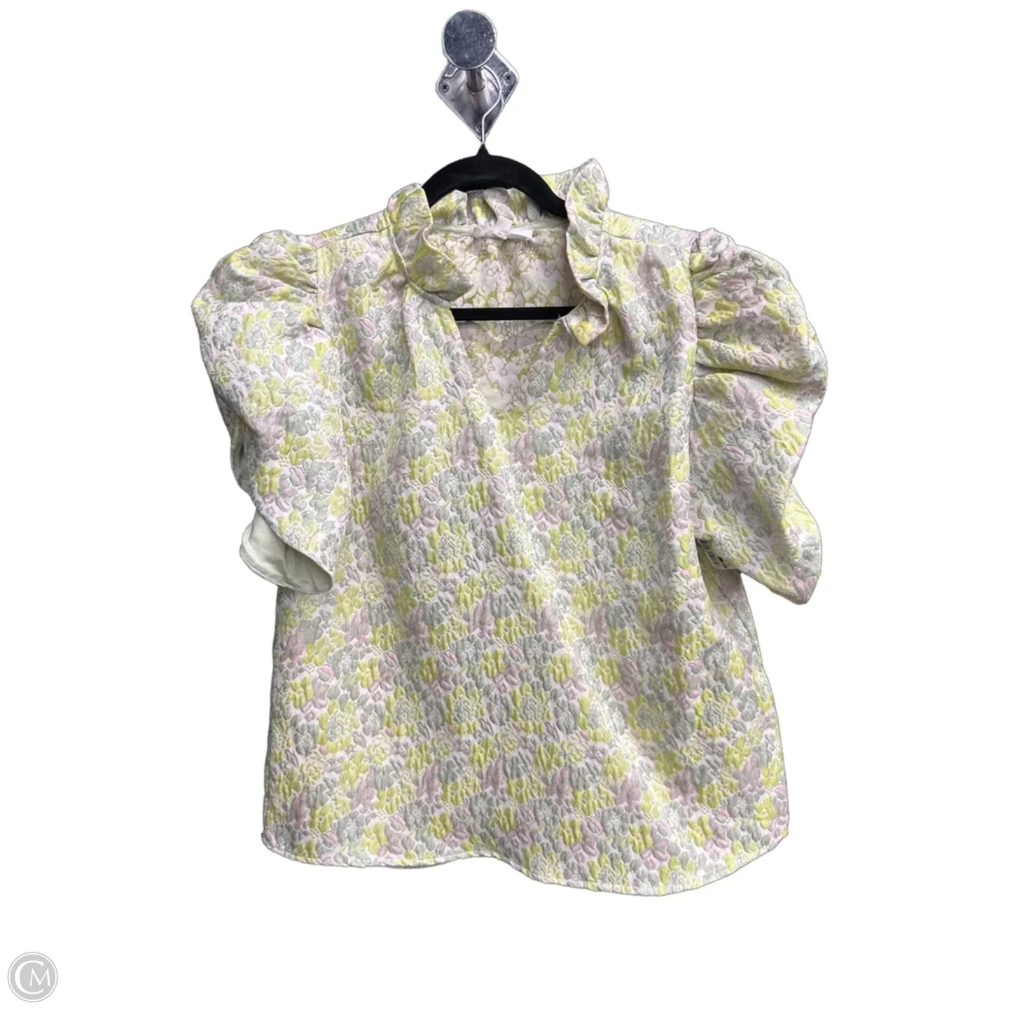 Top Short Sleeve By Thml In Floral Print, Size: M