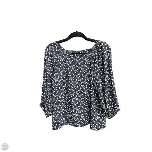 Top Long Sleeve By Loft In Floral Print, Size: S