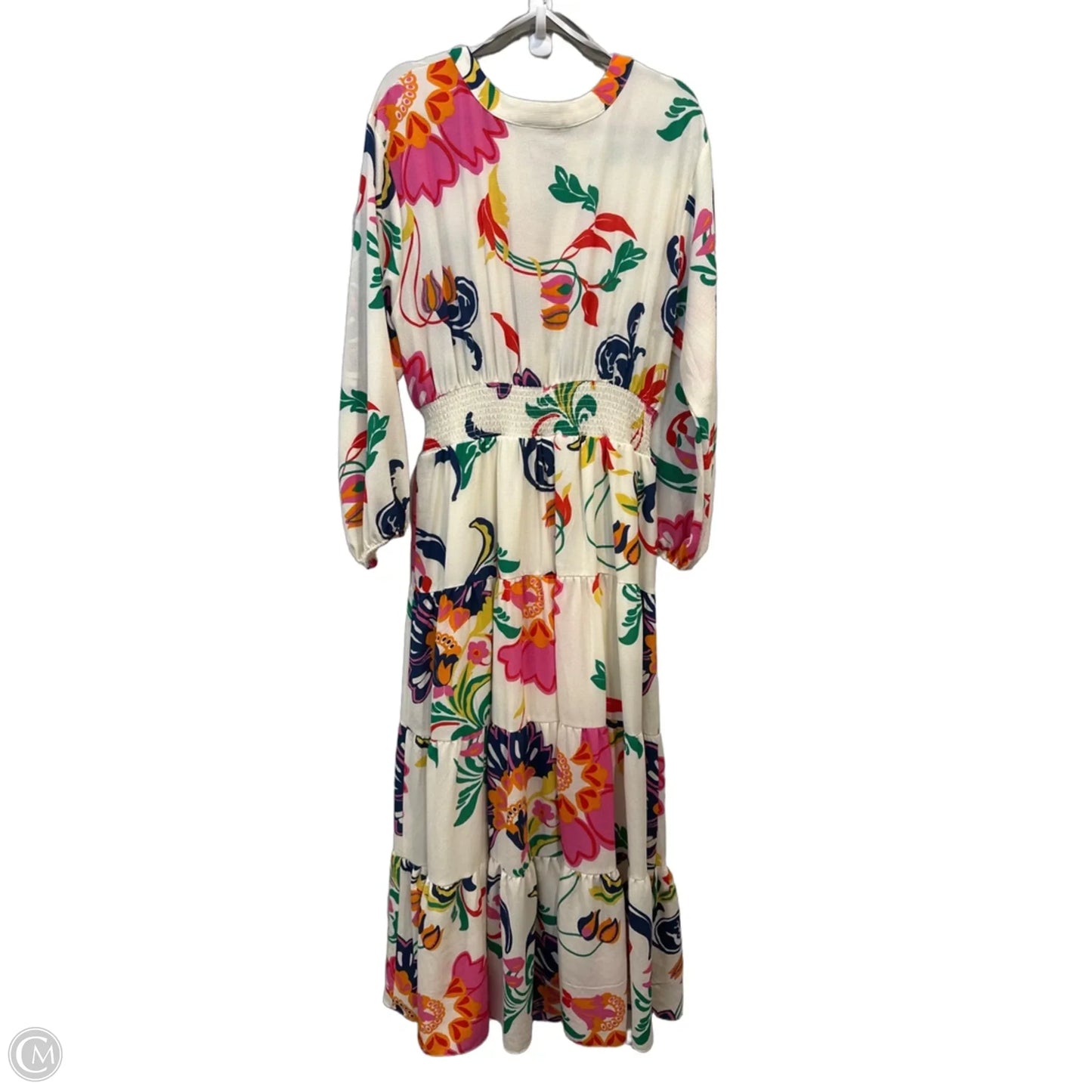 Dress Casual Maxi By Premier Amour In Floral Print, Size: Xl