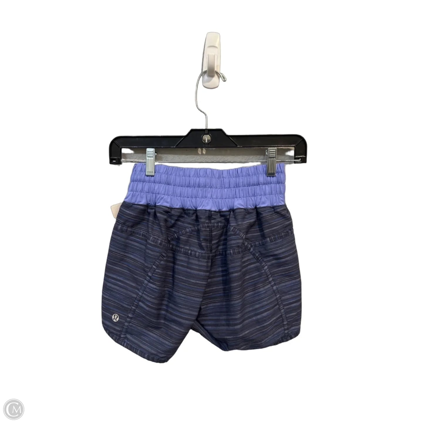 Athletic Shorts By Lululemon In Purple, Size: 4