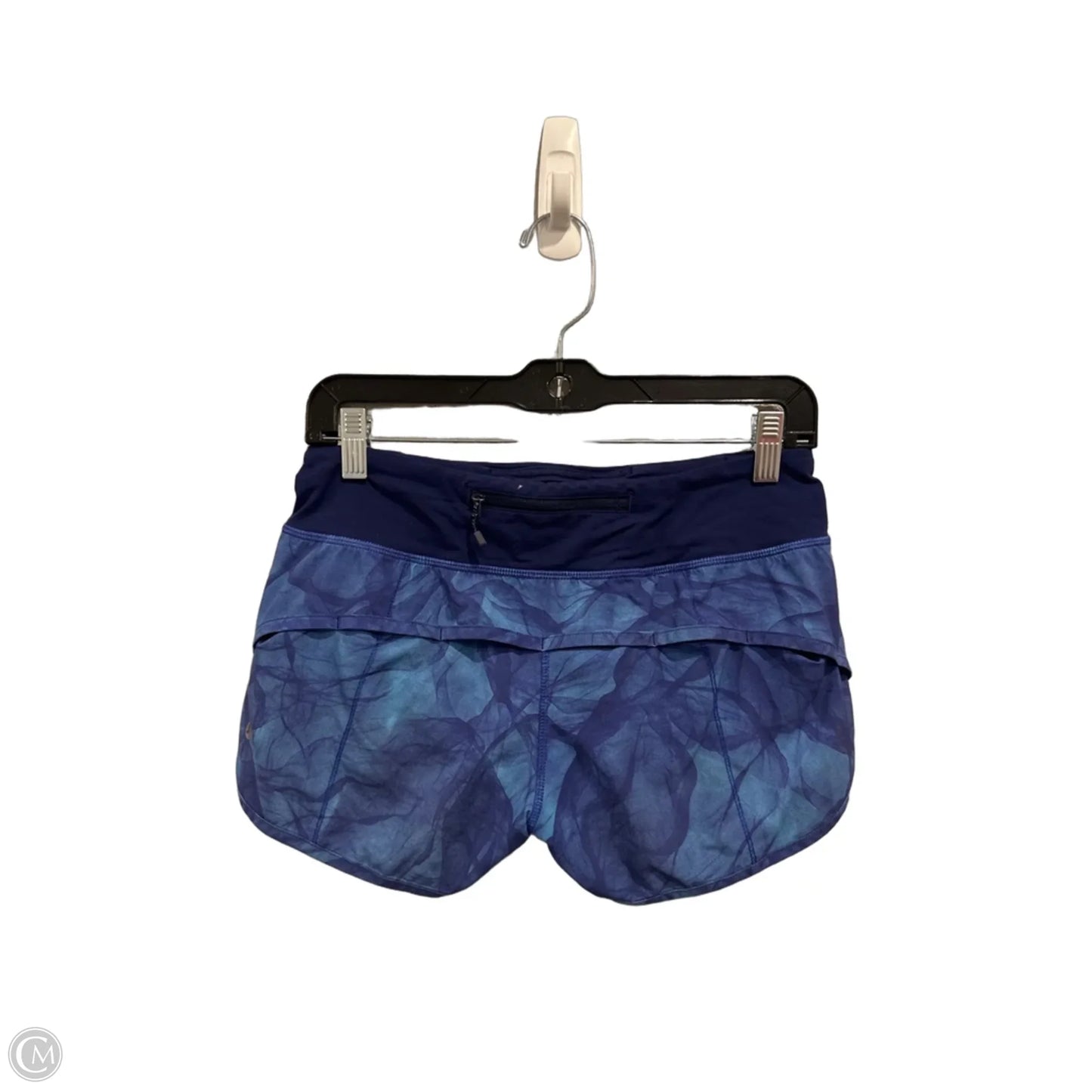 Athletic Shorts By Lululemon In Purple, Size: 4