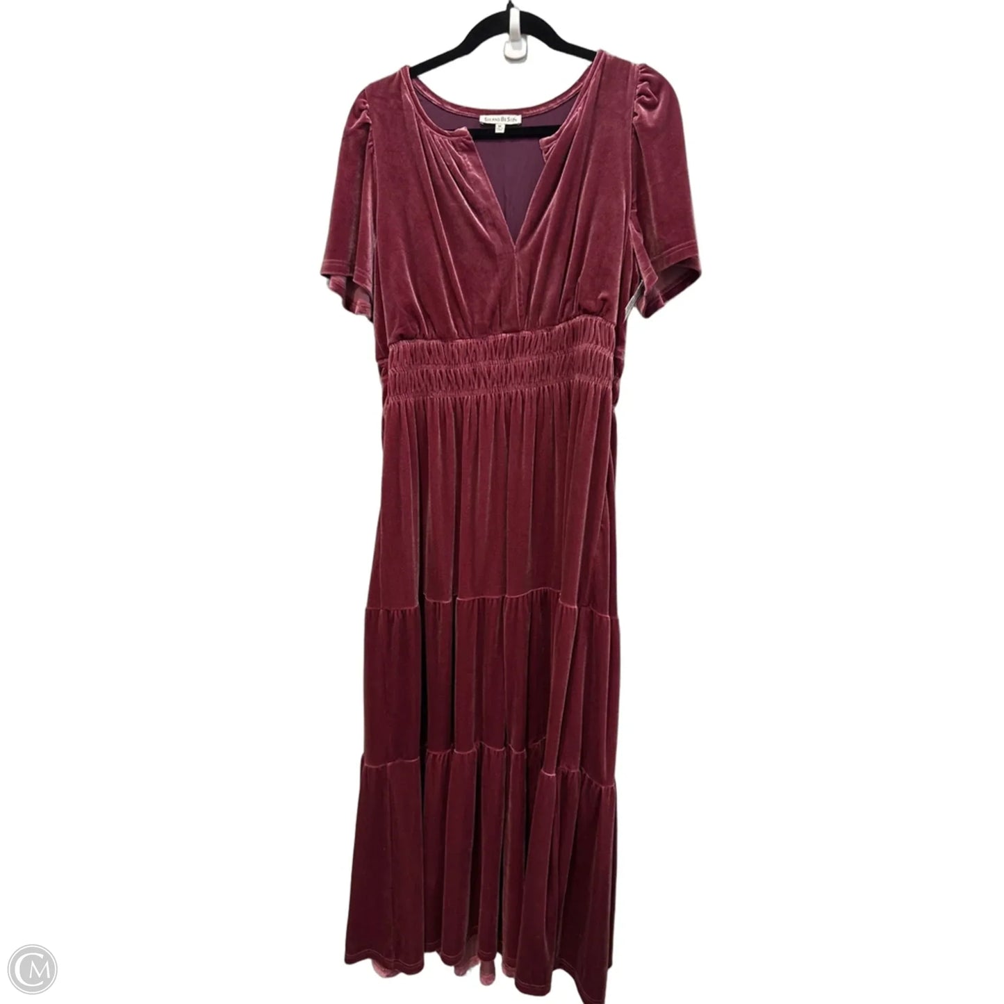 Dress Casual Maxi By See And Be Seen In Purple, Size: M