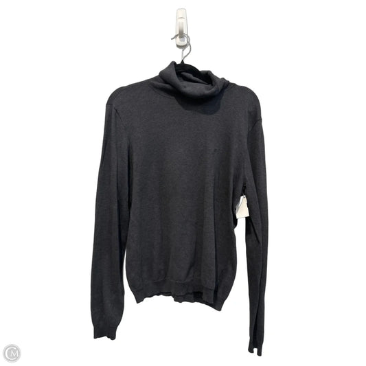 Top Long Sleeve By Ralph Lauren In Grey, Size: L