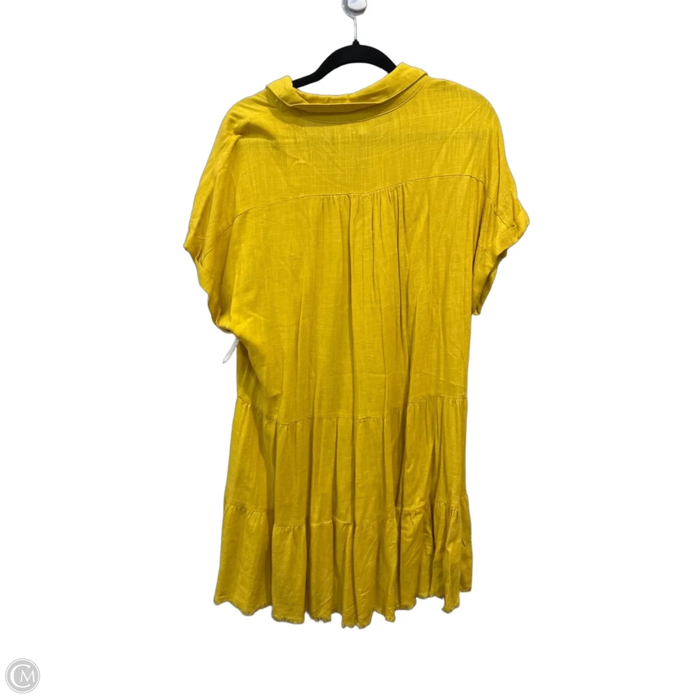 Dress Casual Short By Umgee In Yellow, Size: M