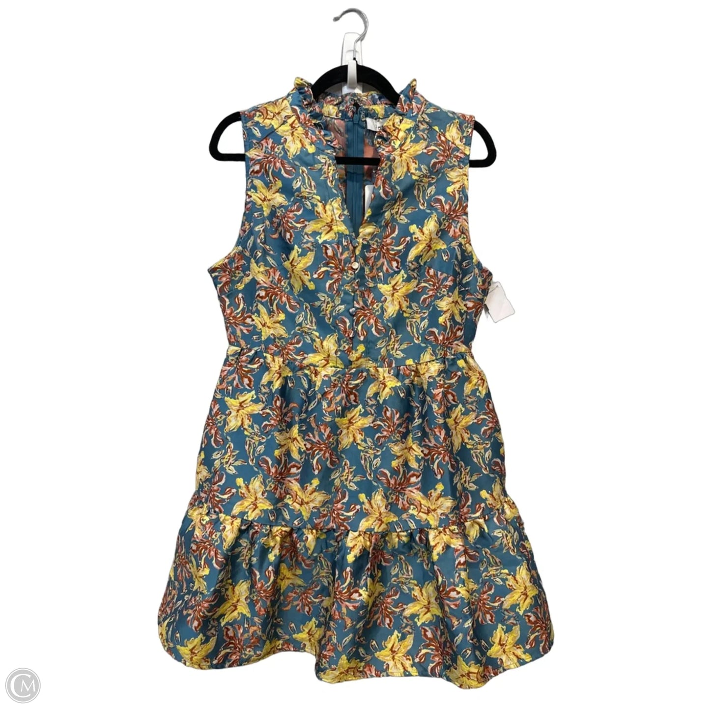 Dress Casual Short By Fate In Floral Print, Size: M