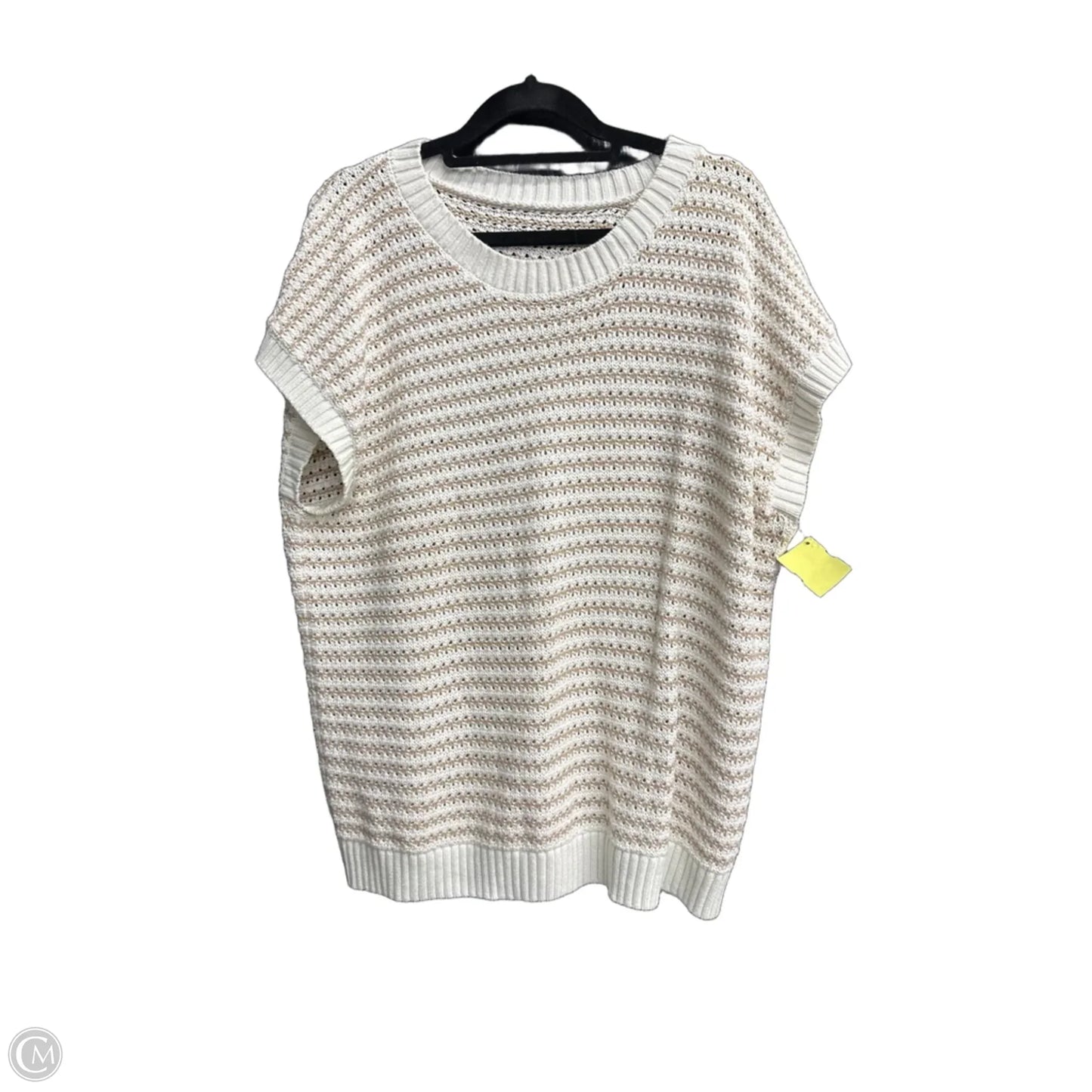 Top Sleeveless By Clothes Mentor In Striped Pattern, Size: M