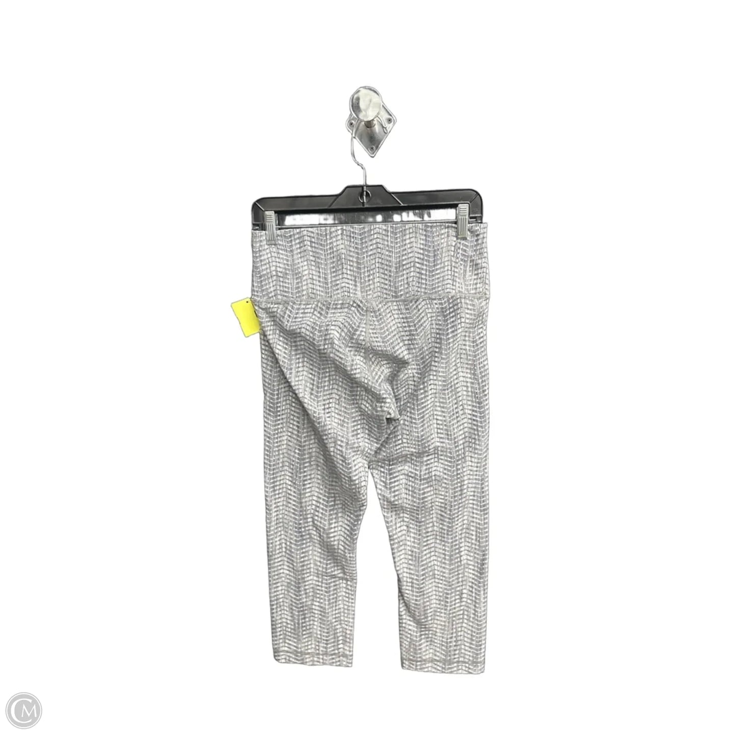 Athletic Capris By Lululemon In Grey, Size: M