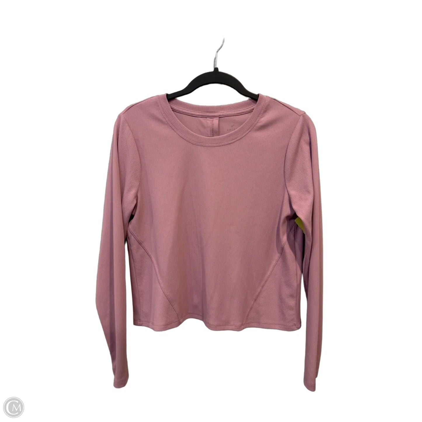 Athletic Top Long Sleeve Crewneck By Freely In Pink, Size: S