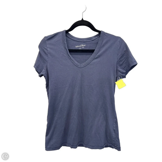Top Short Sleeve Basic By Universal Thread In Blue, Size: Xs