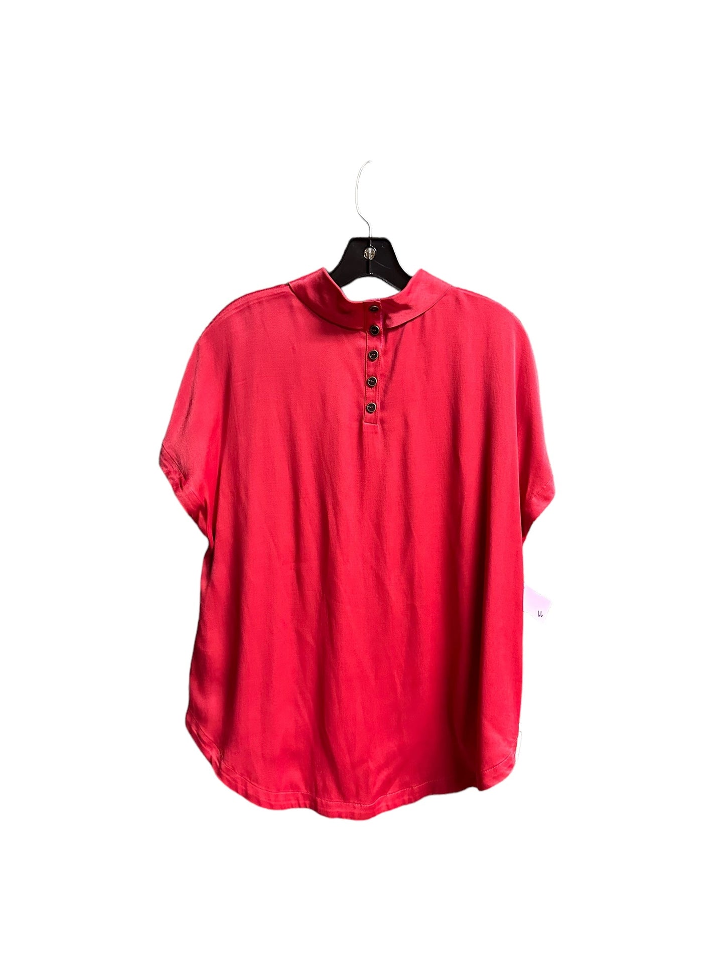 Red Top Short Sleeve Maeve, Size L