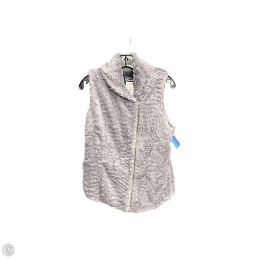 Vest Fleece By Patagonia In Grey, Size: M
