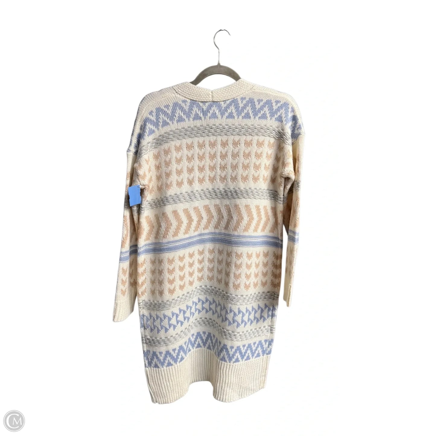 Sweater Cardigan By Pink Rose In Cream, Size: S