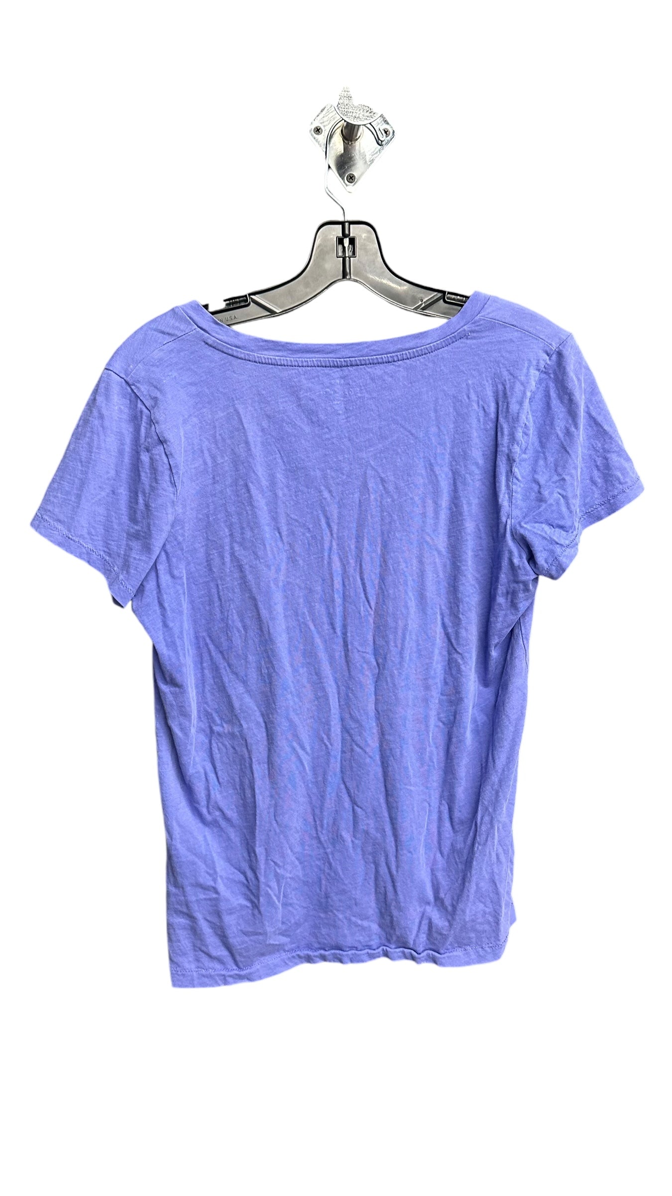 Top Short Sleeve By J. Crew In Purple, Size: M