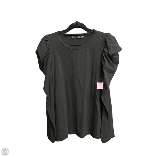 Top Long Sleeve By Doe & Rae In Black, Size: M