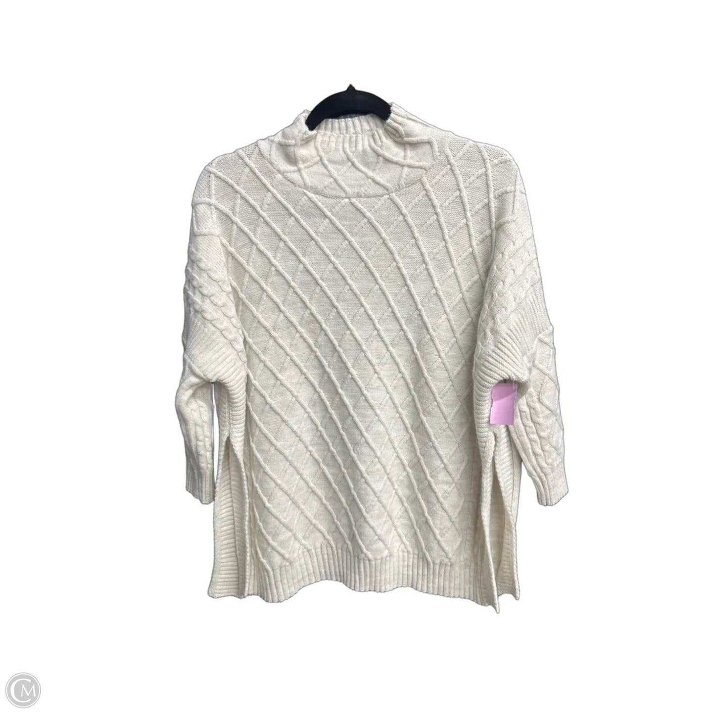 Sweater By Mer Sea In White, Size: Osfm