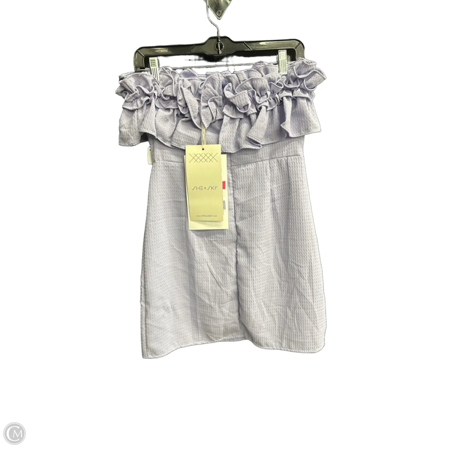 Dress Party Short By She + Sky In Purple, Size: S
