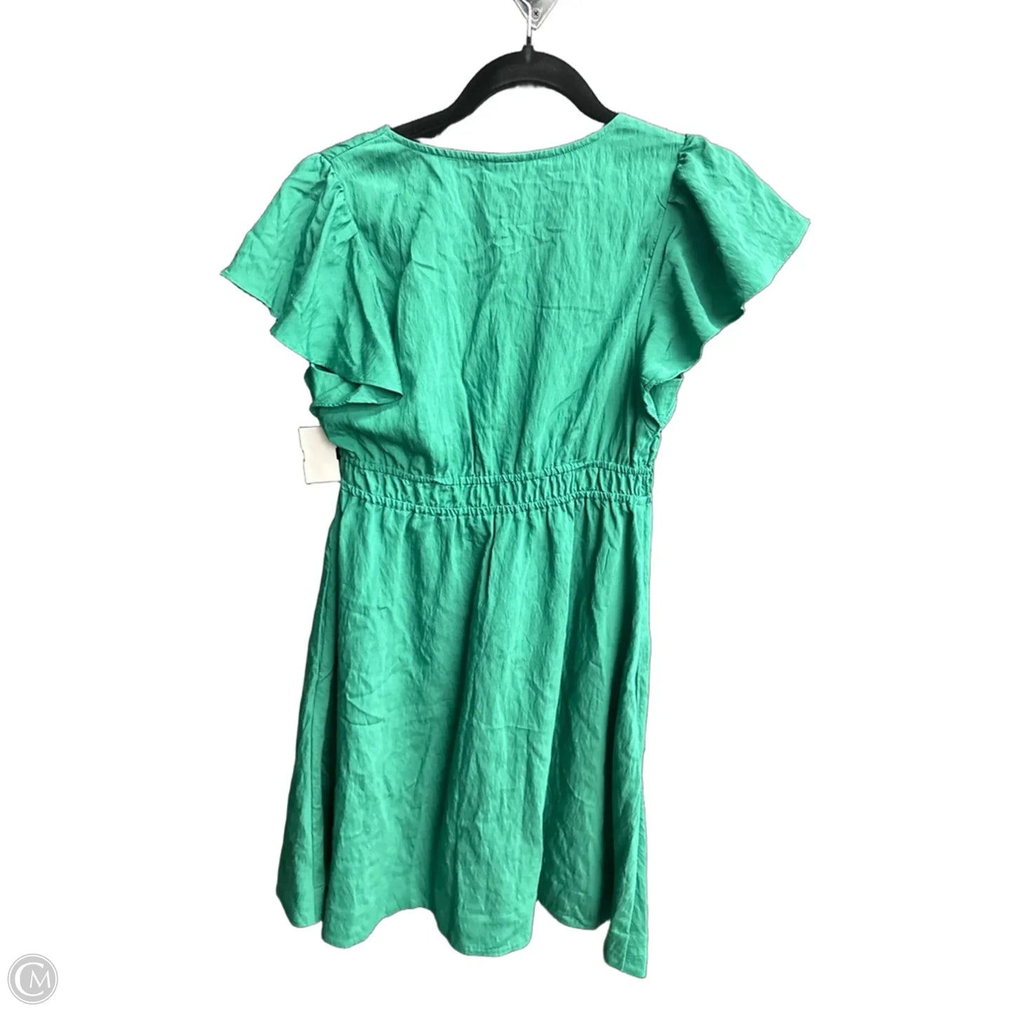 Dress Casual Midi By A New Day In Green, Size: Xs