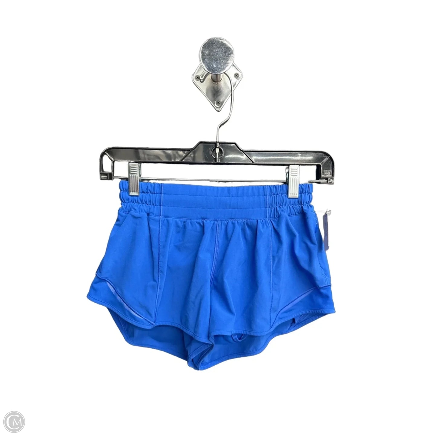 Athletic Shorts By Lululemon In Blue, Size: 4