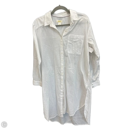 Dress Casual Midi By Maeve In White, Size: S