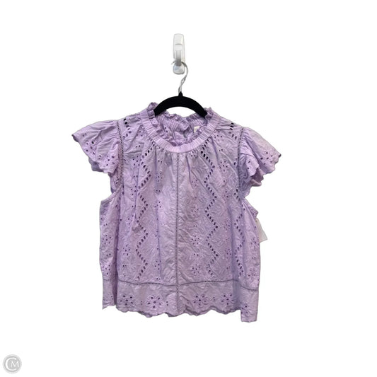Blouse Sleeveless By Clothes Mentor In Purple, Size: S