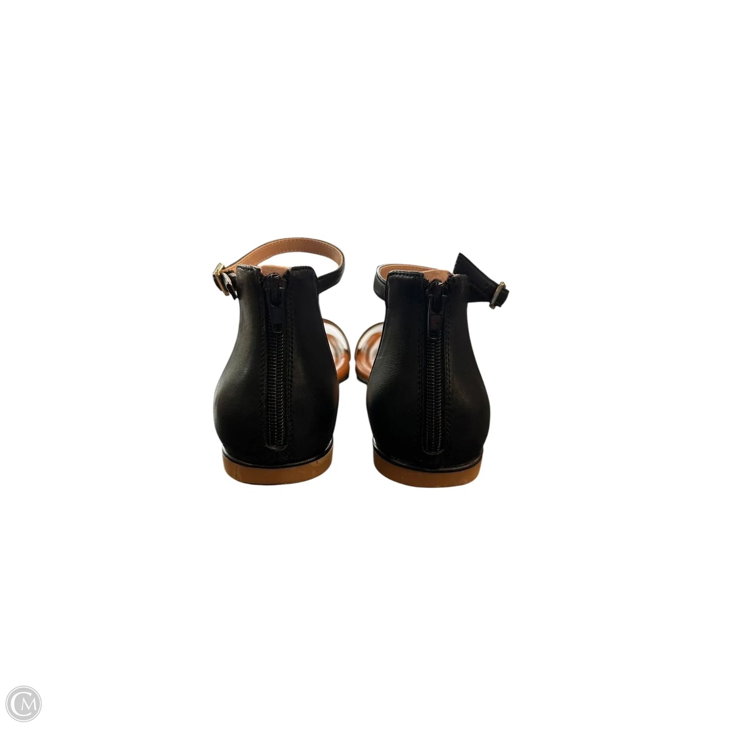 Sandals Flats By Kelly And Katie In Black & Brown, Size: 9.5