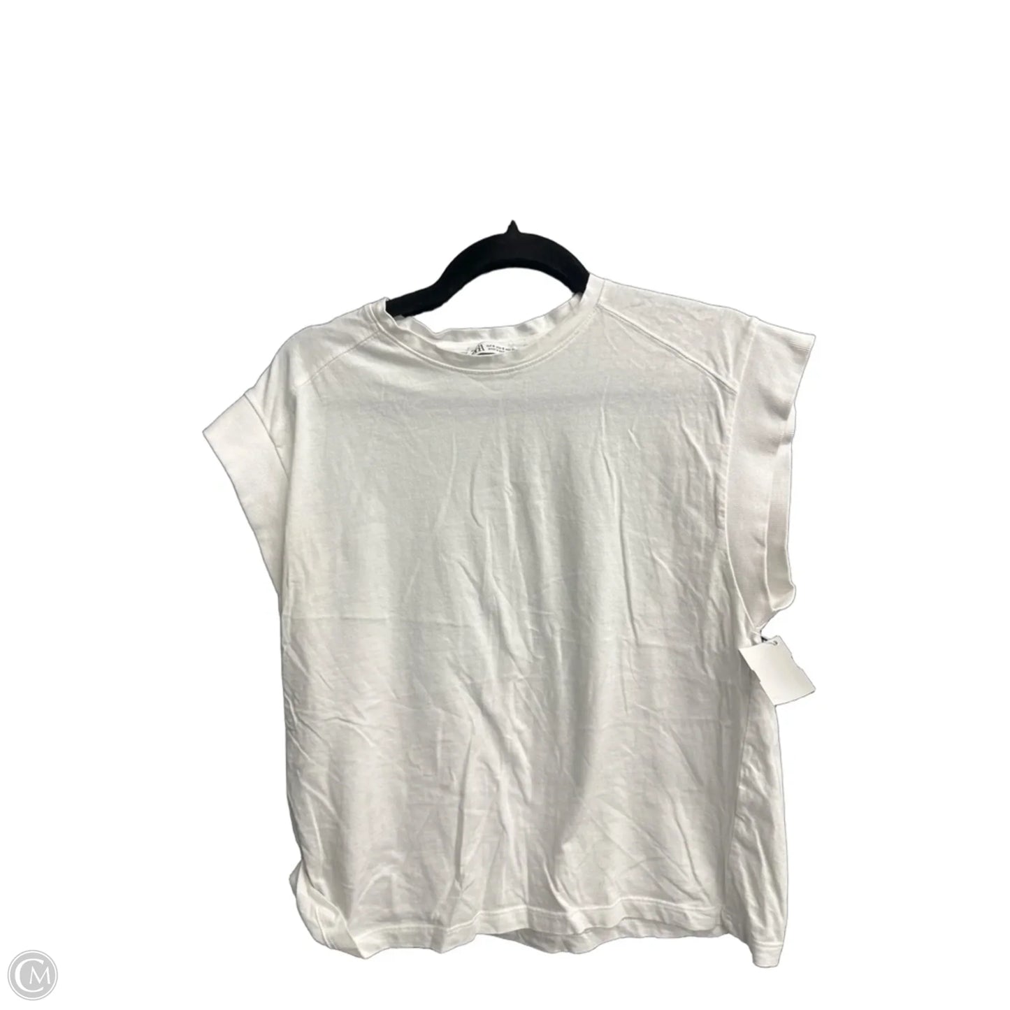 Top Sleeveless By Zara In White, Size: S