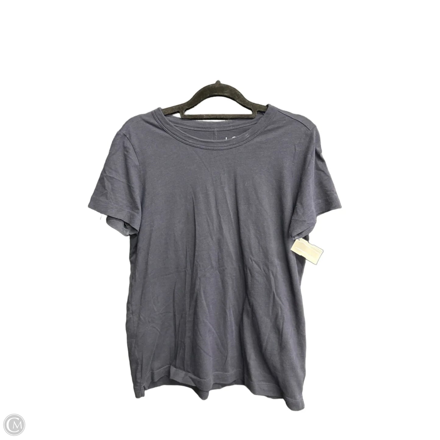 Top Short Sleeve By Loft In Navy, Size: Xs