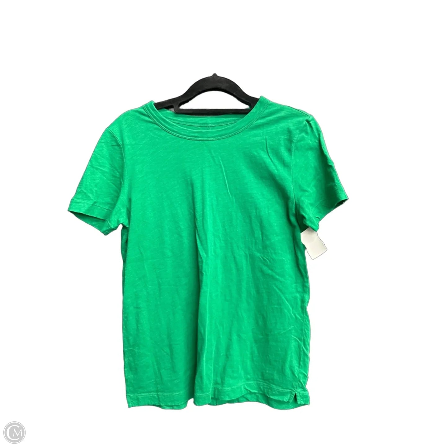 Top Short Sleeve By Loft In Green, Size: Xs