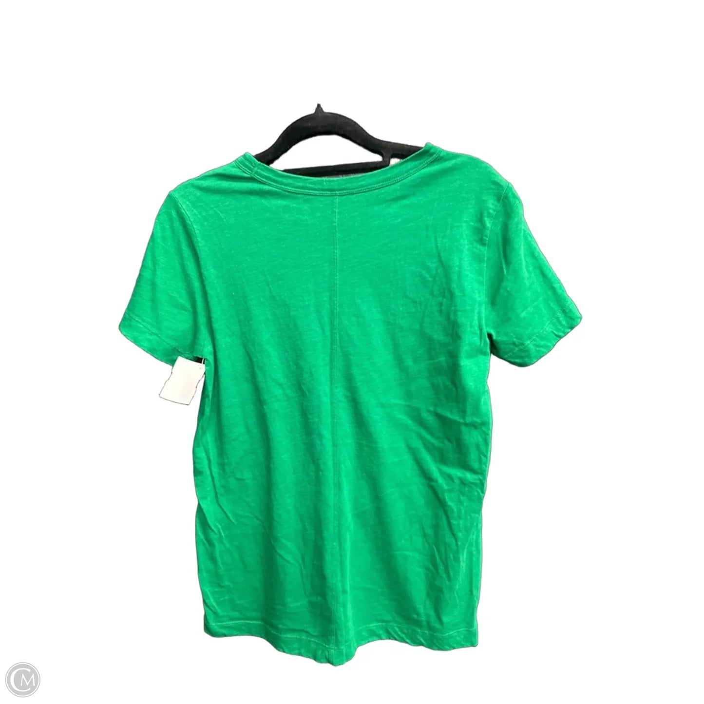 Top Short Sleeve By Loft In Green, Size: Xs