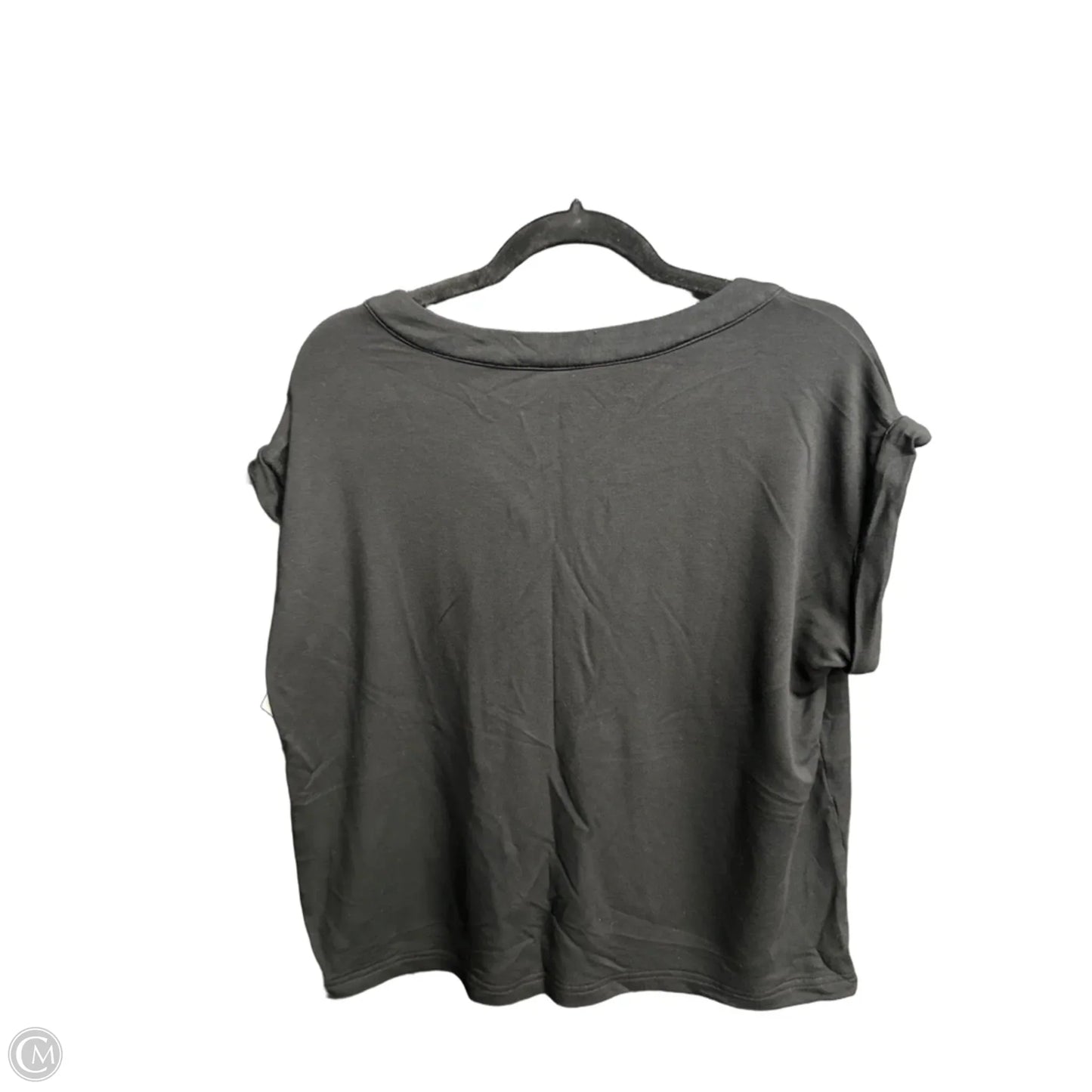 Top Short Sleeve By Lou And Grey In Black, Size: S