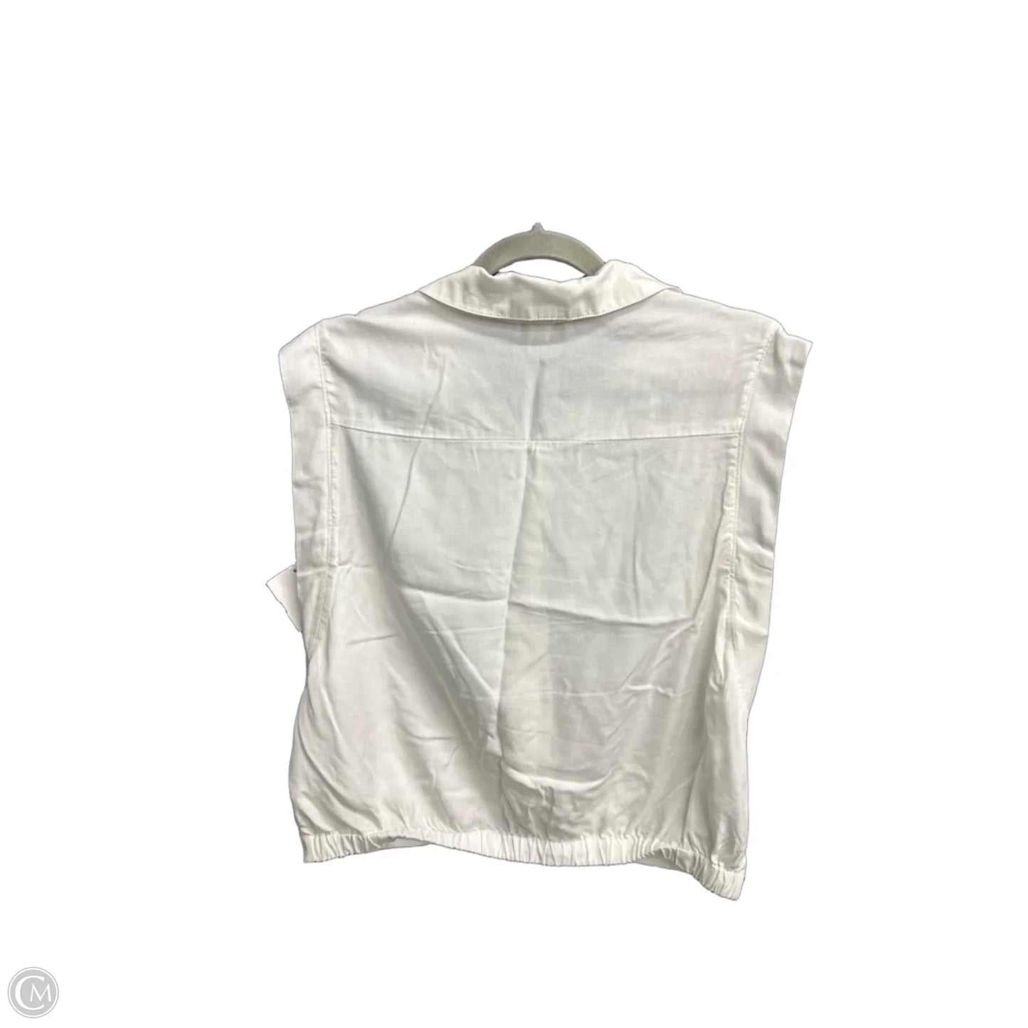 Top Sleeveless By Evereve In White, Size: S
