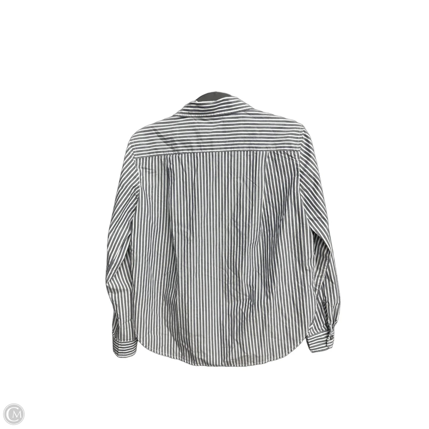 Top Long Sleeve By Loft In Striped Pattern, Size: Xs