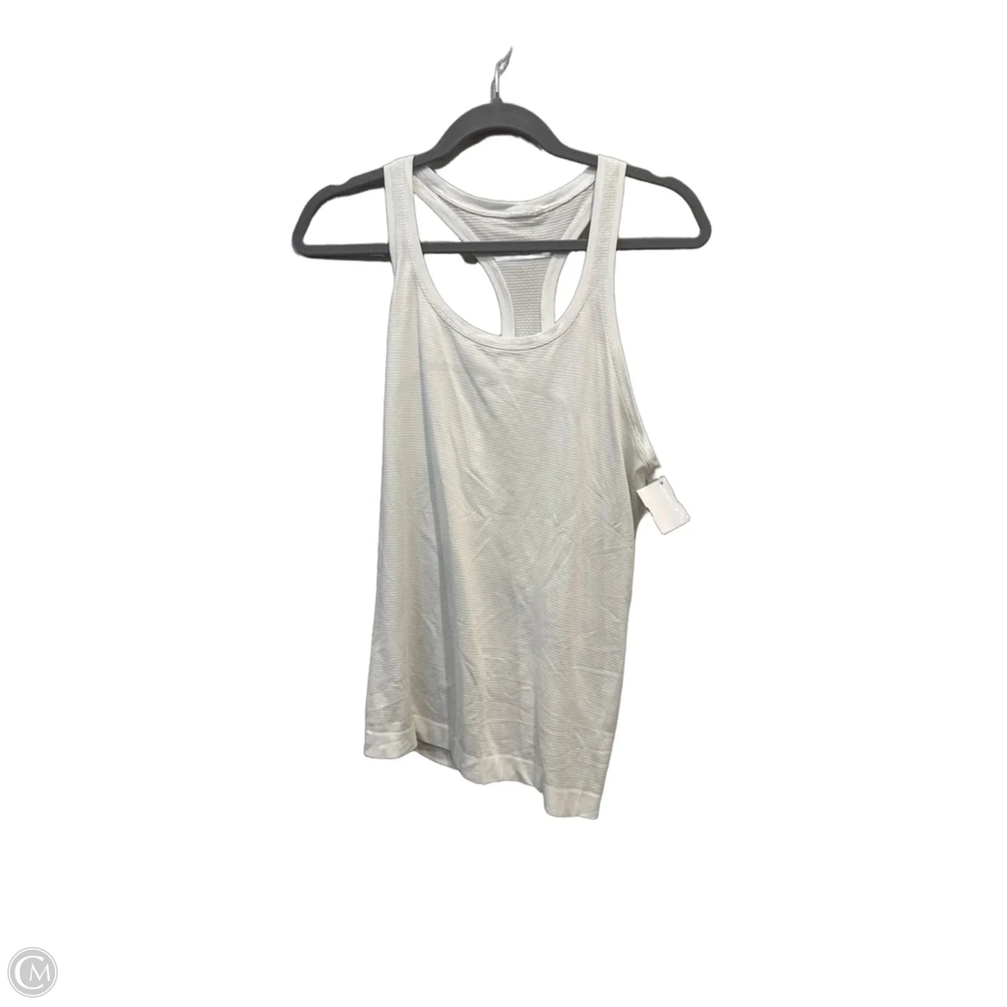 Athletic Tank Top By Lululemon In Striped Pattern, Size: L