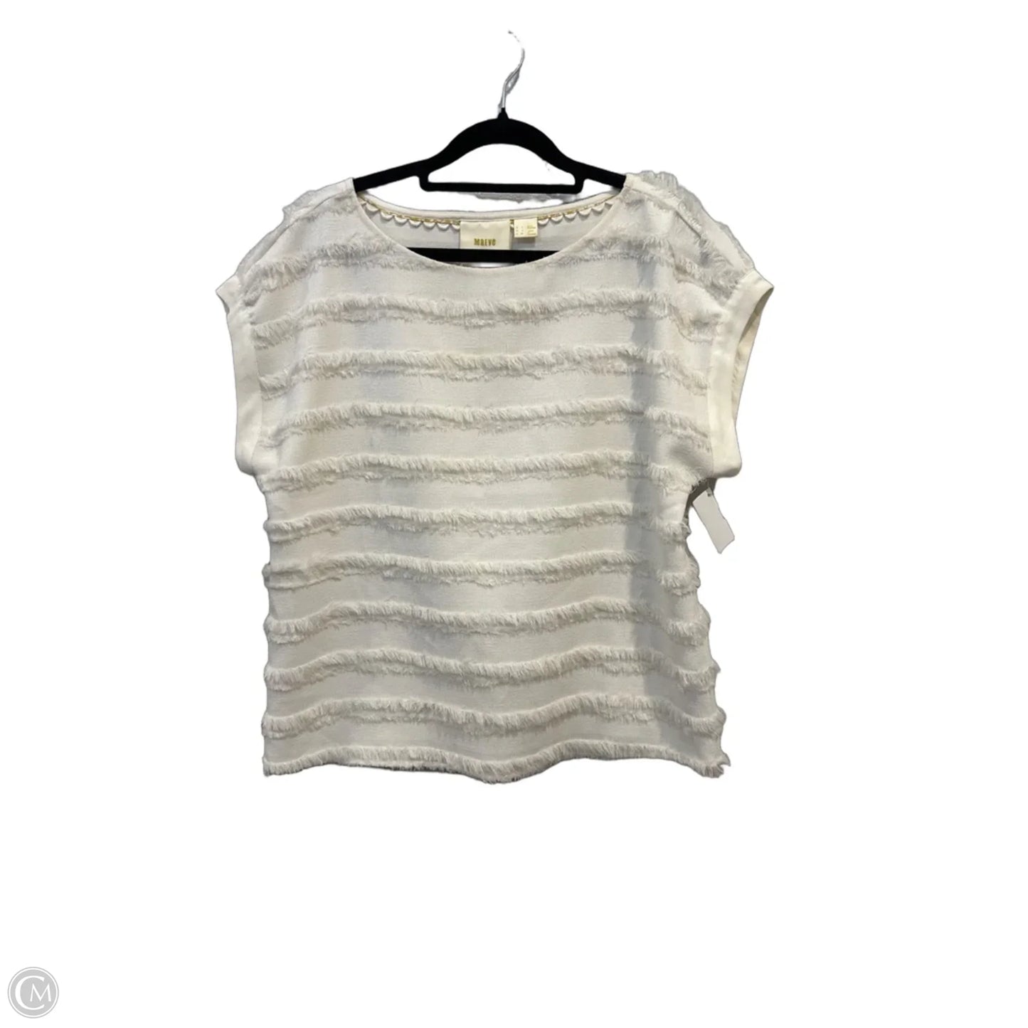 Top Sleeveless By Maeve In Cream, Size: S