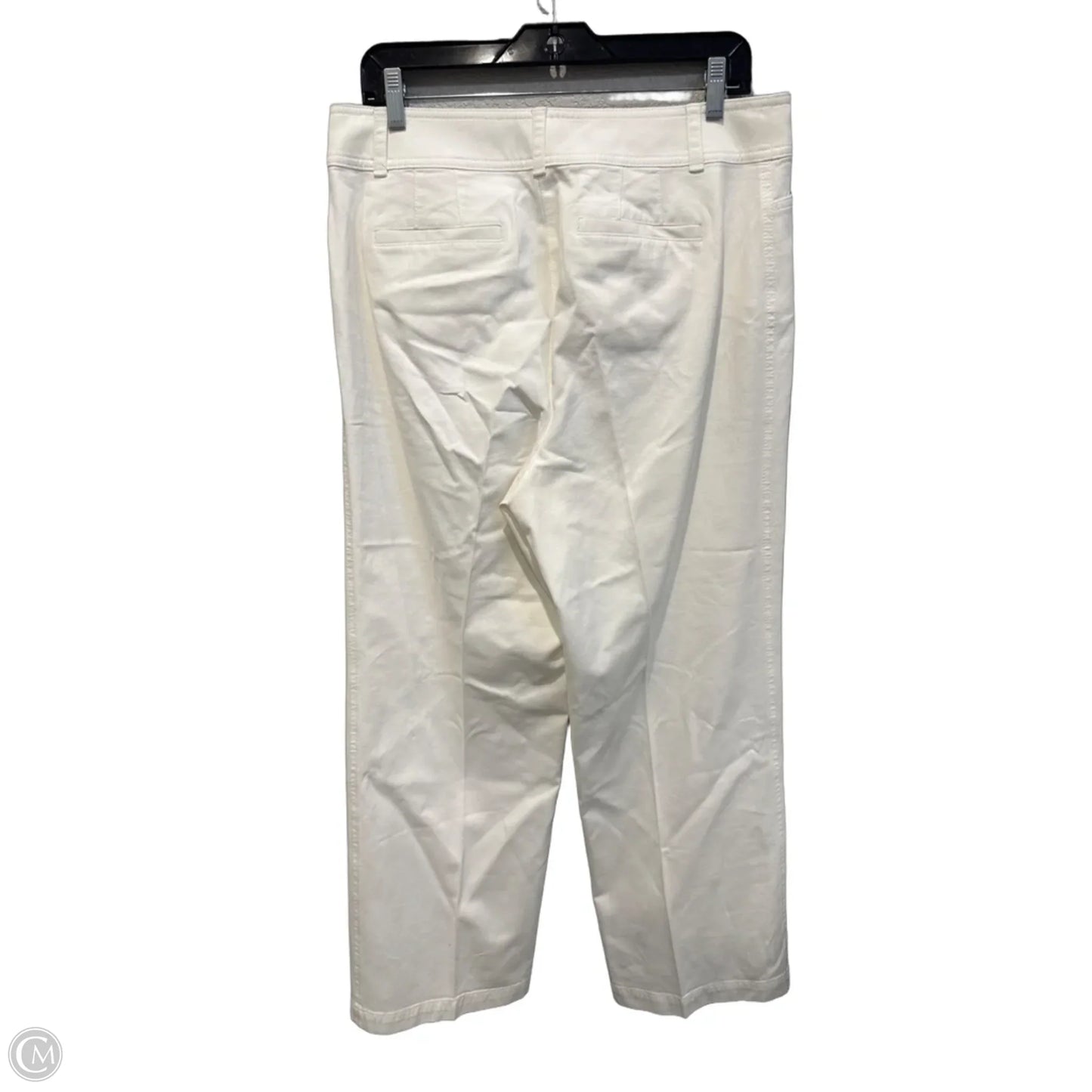 Pants Wide Leg By Talbots In White, Size: 12p
