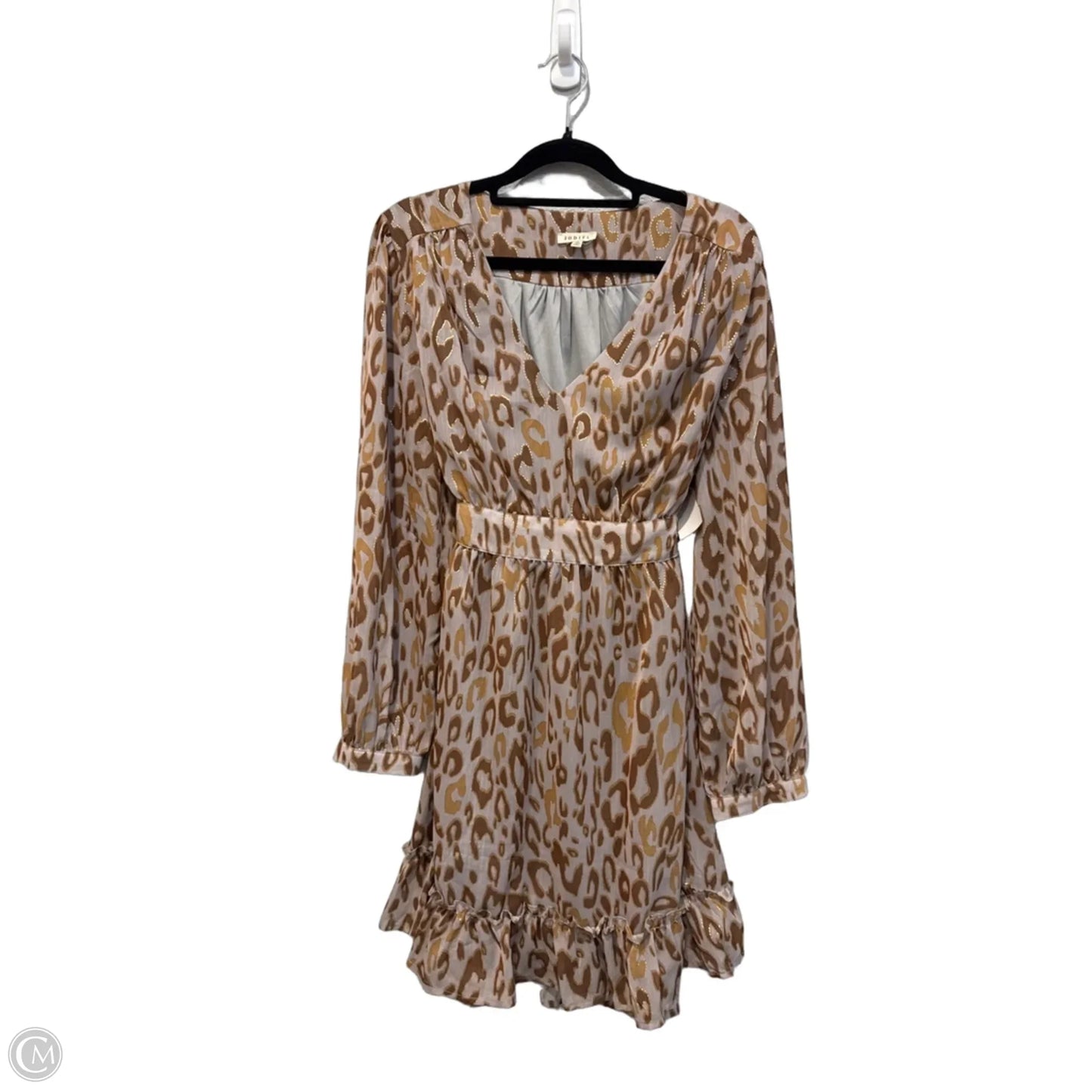 Dress Casual Midi By Jodifl In Animal Print, Size: M