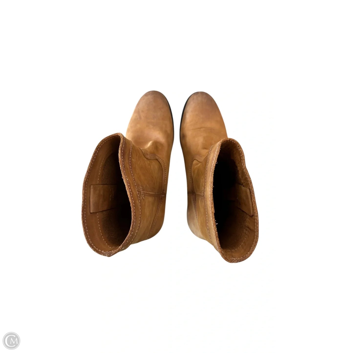 Boots Designer By Frye In Brown, Size: 7.5