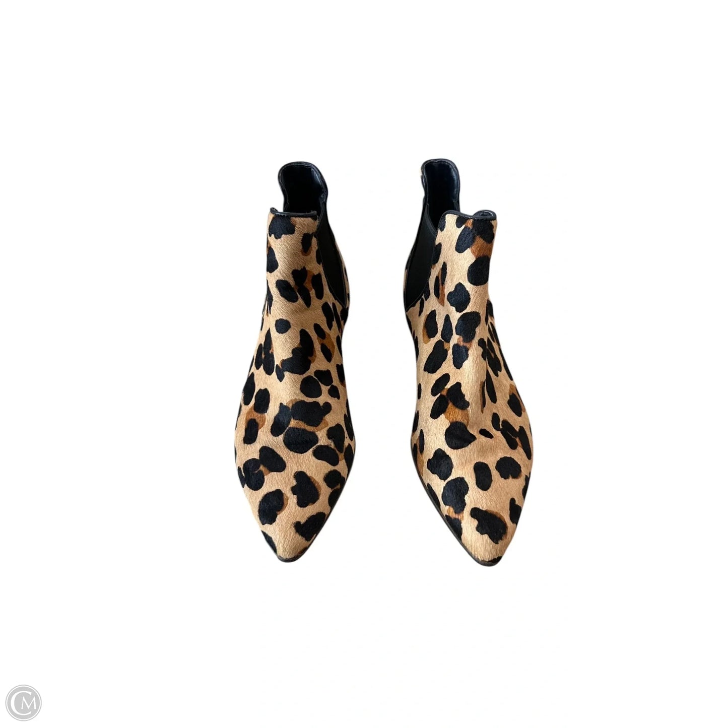 Boots Ankle Flats By Cole-haan In Animal Print, Size: 7.5
