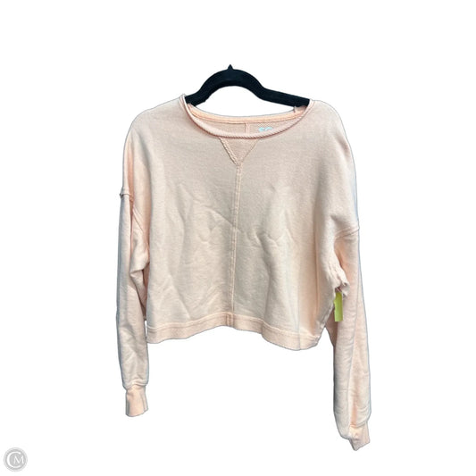 Sweatshirt Crewneck By So In Orange, Size: S