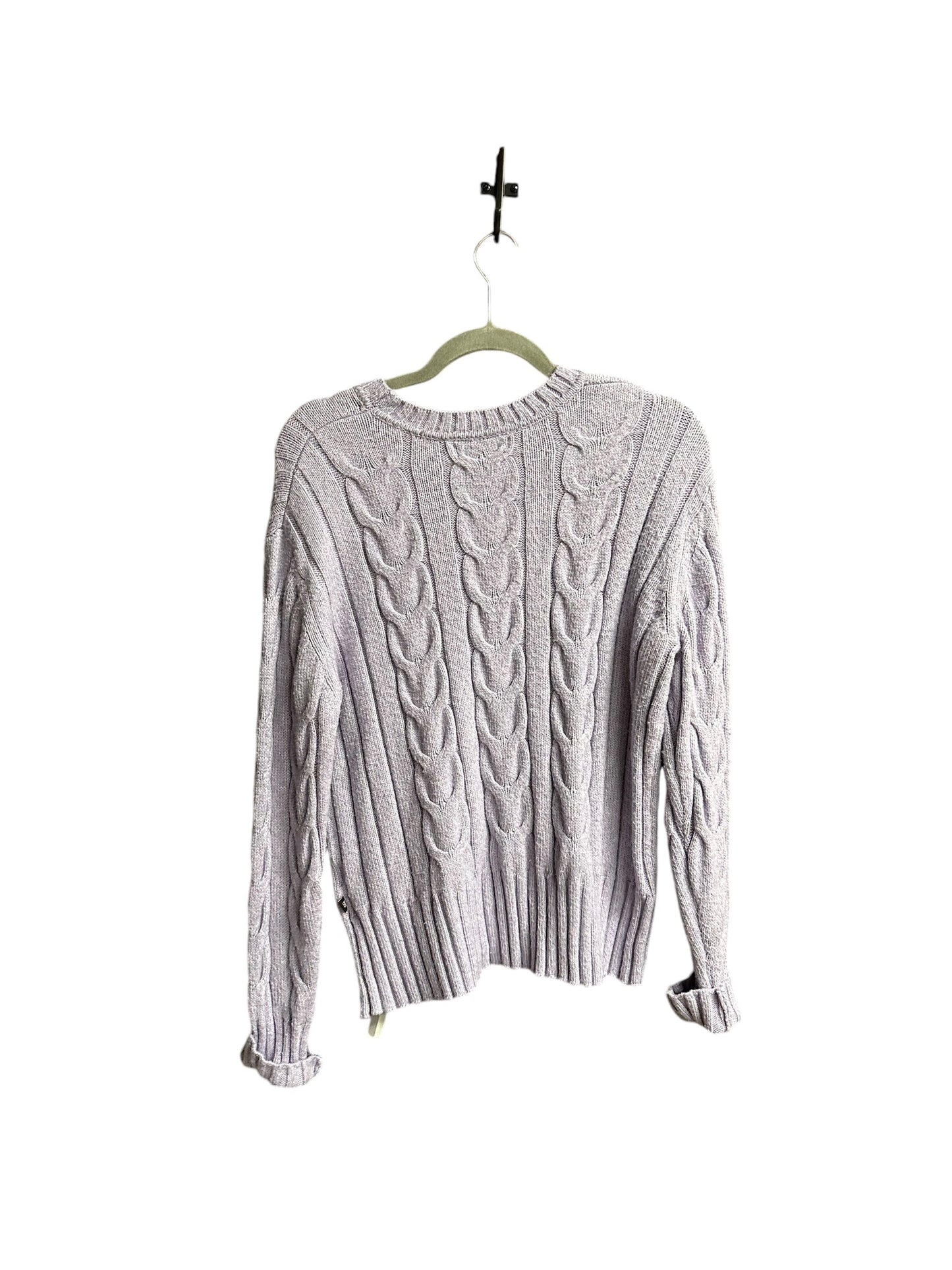 Sweater By Banana Republic In Purple, Size: L