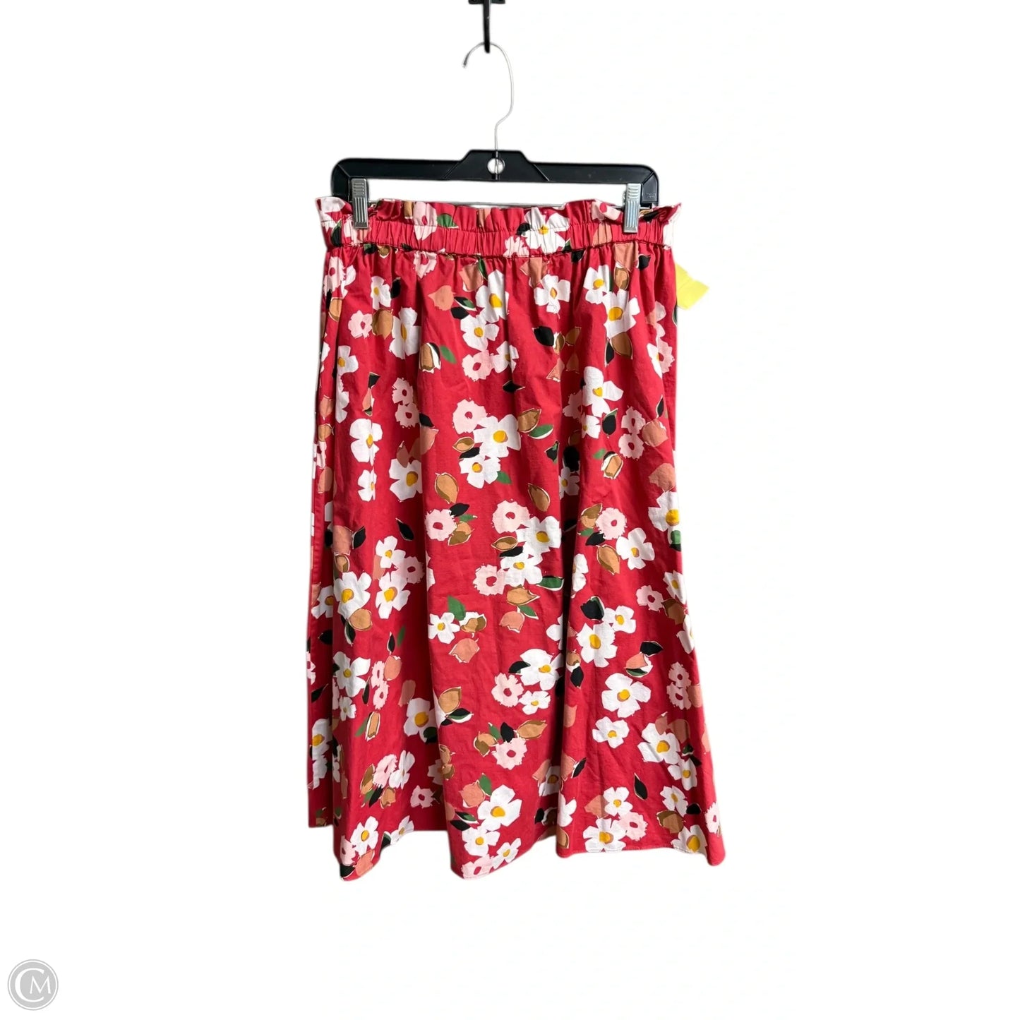 Skirt Designer By Kate Spade In Floral Print, Size: Xl