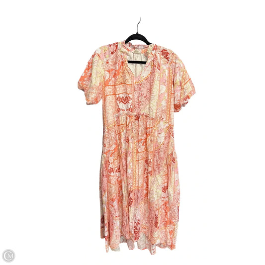 Dress Casual Maxi By Umgee In Floral Print, Size: S