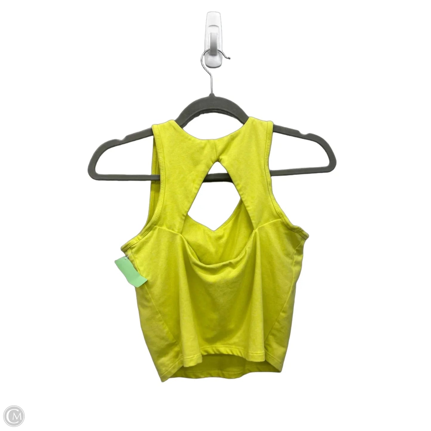 Athletic Bra By Clothes Mentor In Yellow, Size: S
