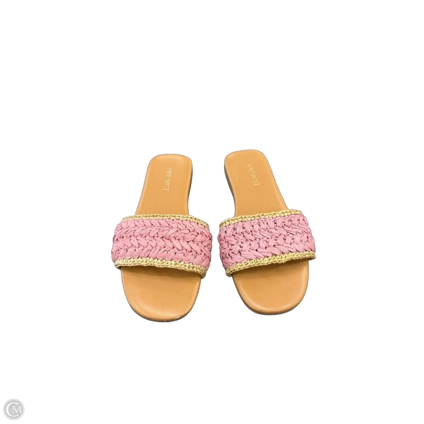 Sandals Flats By Nine West In Pink, Size: 6.5