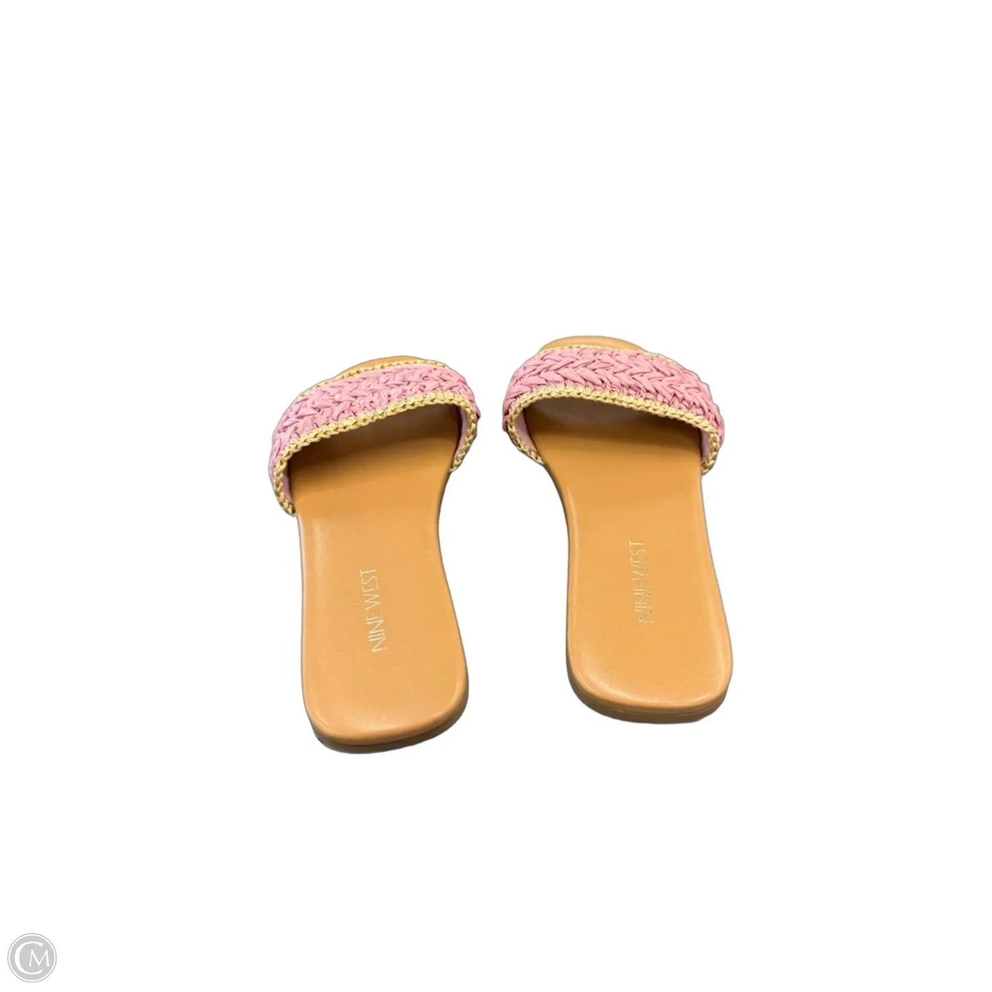 Sandals Flats By Nine West In Pink, Size: 6.5