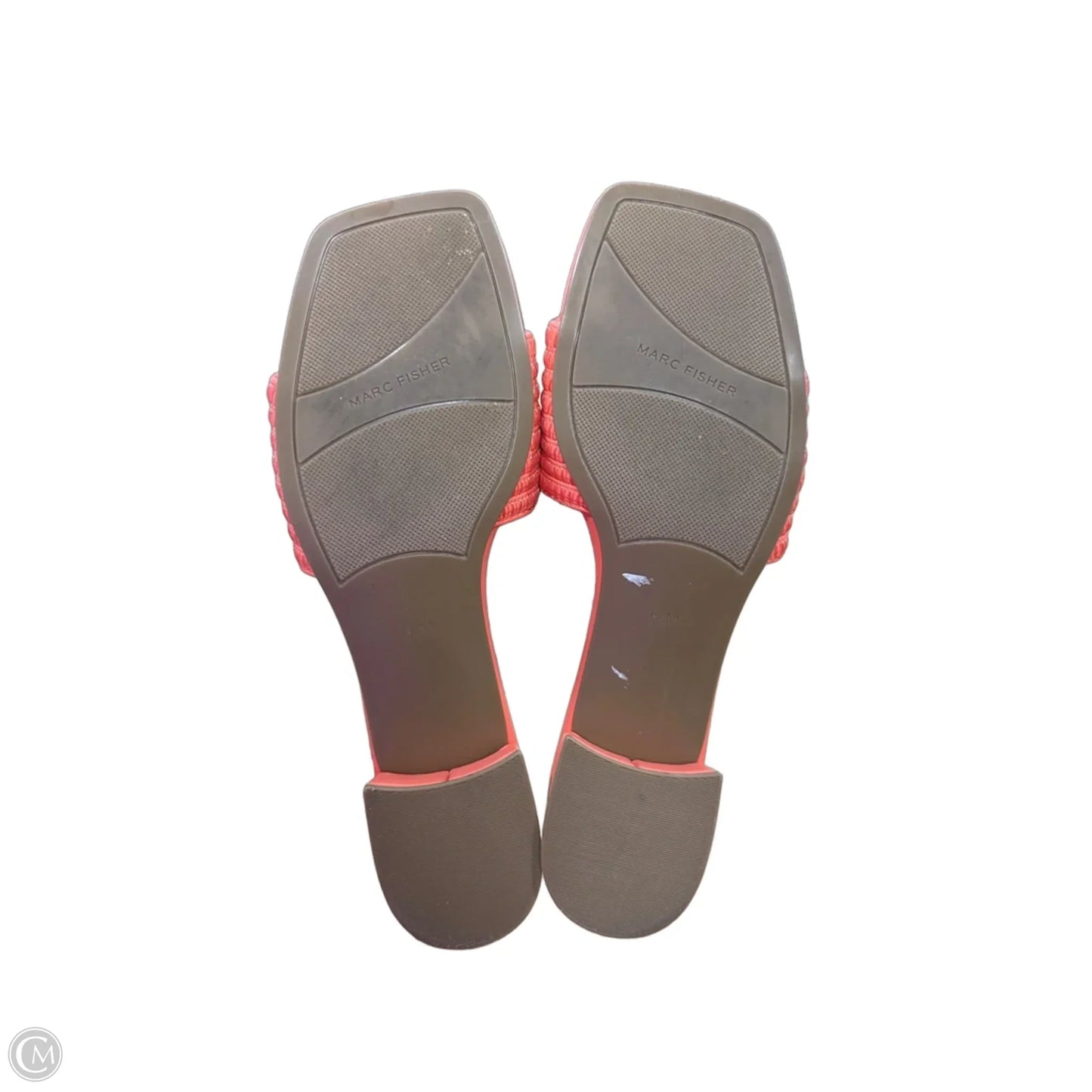 Shoes Heels Block By Marc Fisher In Coral, Size: 6.5