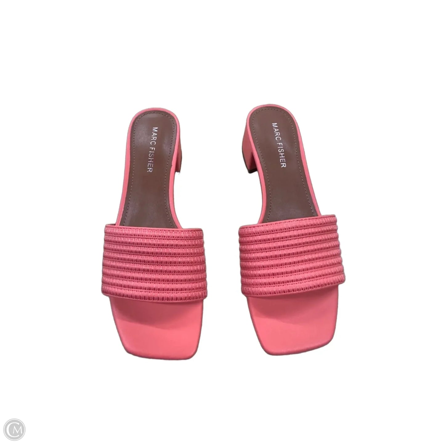 Shoes Heels Block By Marc Fisher In Coral, Size: 6.5
